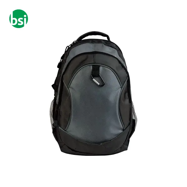 Backpack | 2 mesh side pockets | snap hook -  2