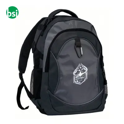 Backpack | 2 mesh side pockets | snap hook - Immagine 3