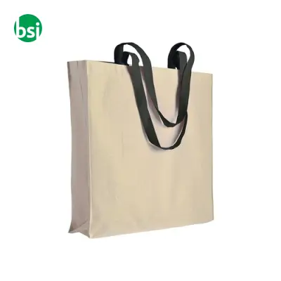 Shopping bag 38x42x8 | coloured long handles | AMABILE - Immagine 24
