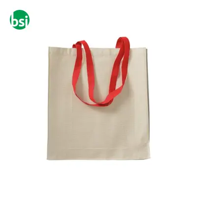 Shopping bag 38x42x8 | coloured long handles | AMABILE - Immagine 6
