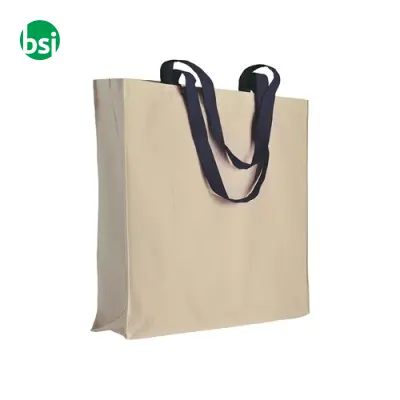 Shopping bag 38x42x8 | coloured long handles | AMABILE - Immagine 21