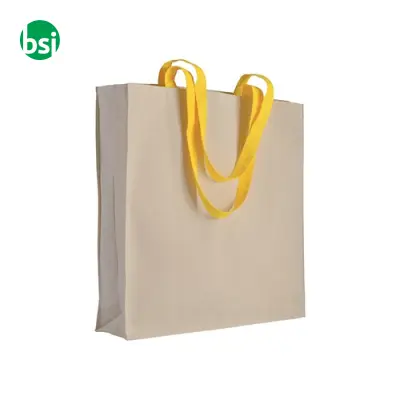 Shopping bag 38x42x8 | coloured long handles | AMABILE - Immagine 20