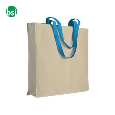 Shopping bag 38x42x8 | coloured long handles | AMABILE - Immagine 18