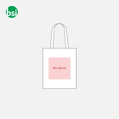 Shopping bag 38x42 | long handles | ADALGISA - Immagine 13