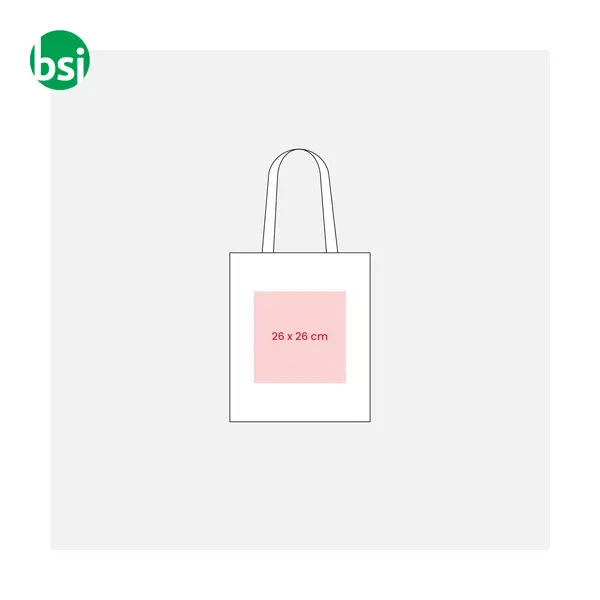 Shopping bag 38x42 | long handles | ADALGISA -  13