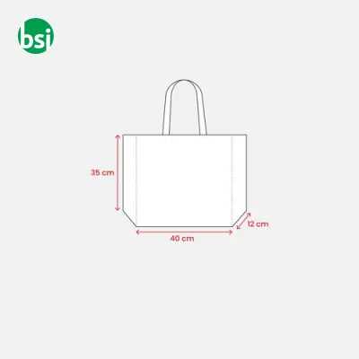 Shopping bag 40x35x12 | heat resistant | AUGUSTA - Immagine 18