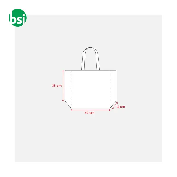 Shopping bag 40x35x12 | heat resistant | AUGUSTA -  18