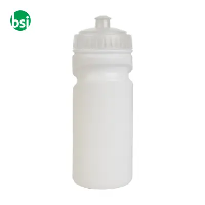 Water bottle 500ml | white with coloured lid - Immagine 7