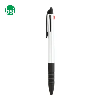 Snap pen | with 3 refills in blue, black and red - Immagine 2