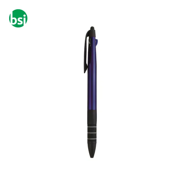 Snap pen | with 3 refills in blue, black and red -  5