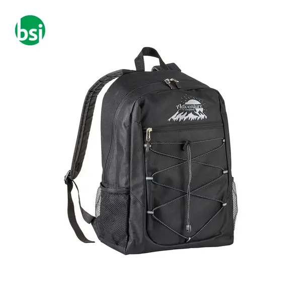 Backpack | 2 mesh pocket with zippers -  3