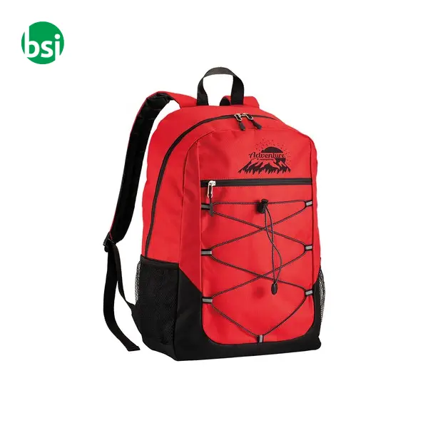 Backpack | 2 mesh pocket with zippers -  5