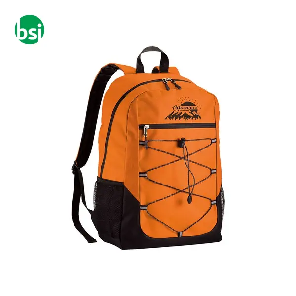 Backpack | 2 mesh pocket with zippers -  10