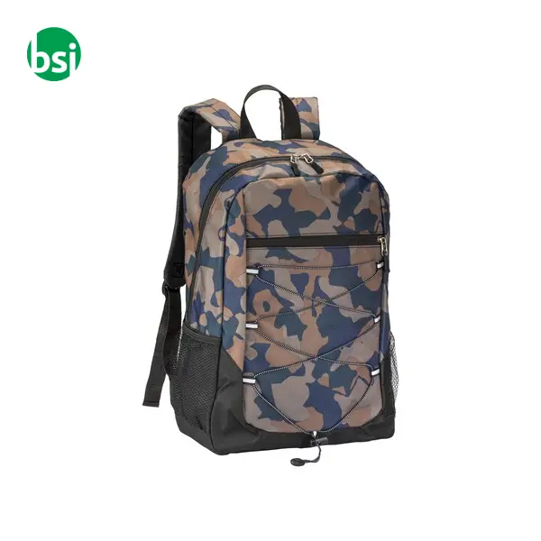 Backpack | 2 mesh pocket with zippers -  15