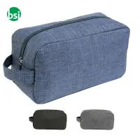 Beauty case | melange | with handle