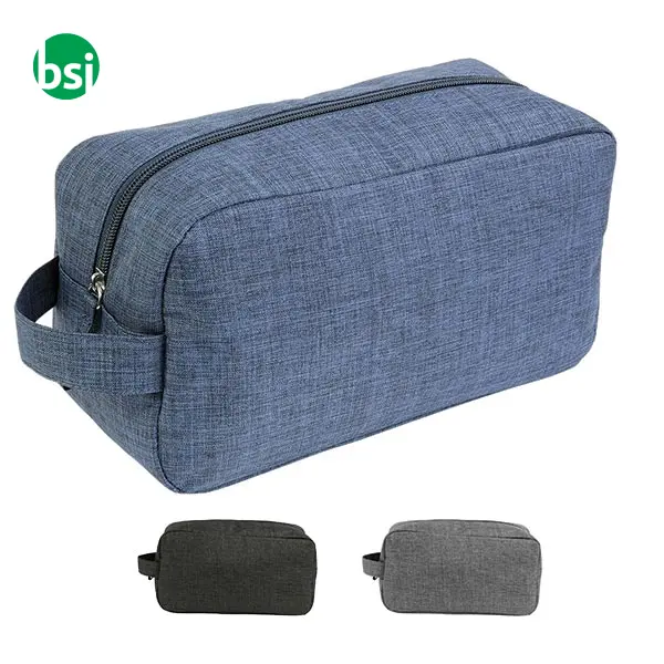 Beauty case | melange | with handle -  1