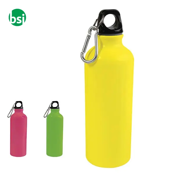 Water bottle 500ml | aluminium | plastic lid -  1