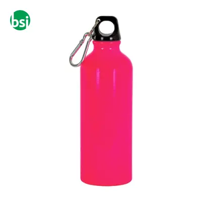 Water bottle 500ml | aluminium | plastic lid - Immagine 3