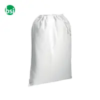 Backpack 30 x 45 | white | drawstring closure | FULVIA