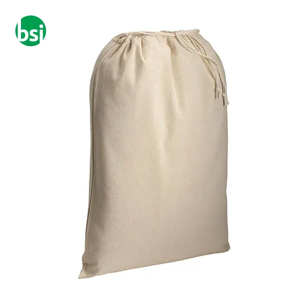 Backpack 30 x 45 | natural | drawstring closure | FULVIA -  1