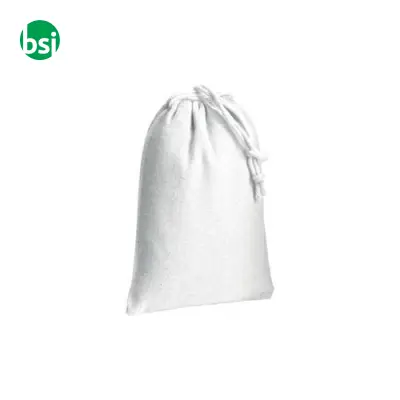 Backpack 10 x 14 |white | drawstring closure | GEA - Immagine 2