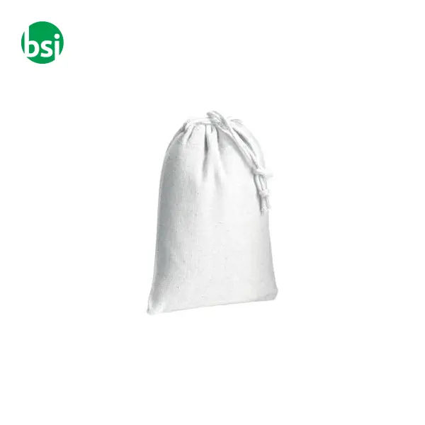 Backpack 10 x 14 |white | drawstring closure | GEA -  2