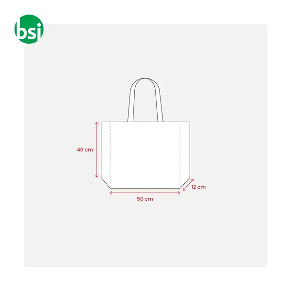 Shopping bag 50x40x12 | long handle | GLORIA -  16