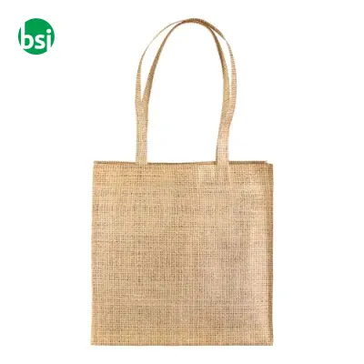 Shopping bag 38x39,5x10 | jute effect | GRAZIANA - Immagine 2