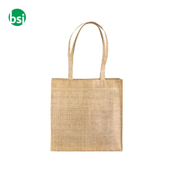 Shopping bag 38x39,5x10 | jute effect | GRAZIANA -  2