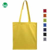 Shopping bag 38x42x8 | cotton | gusset | FEDORA