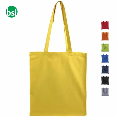 Shopping bag 38x42x8 | cotton | gusset | FEDORA