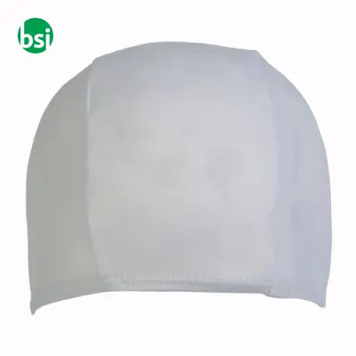 Swim cap | polyester | white - Immagine 2