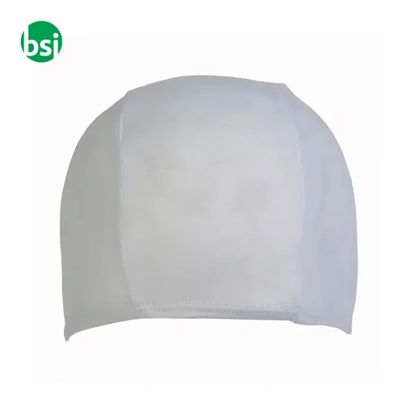 Swim cap | polyester | white -  2