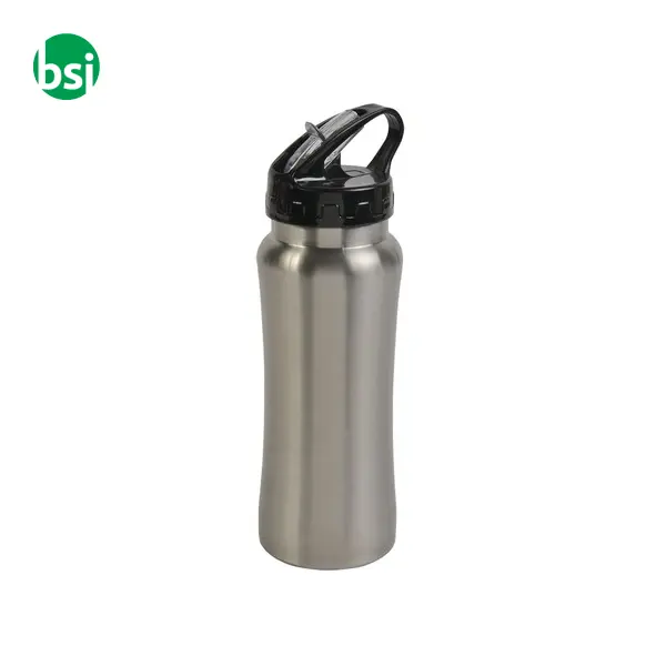 Bottle with drinking straw pull out | stainless steel -  5