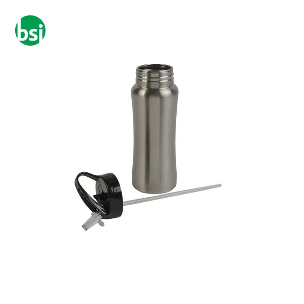 Bottle with drinking straw pull out | stainless steel -  3