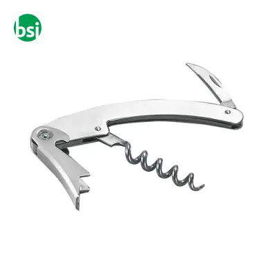 Corkscrew / bottle opener / penknife | metal - Immagine 2