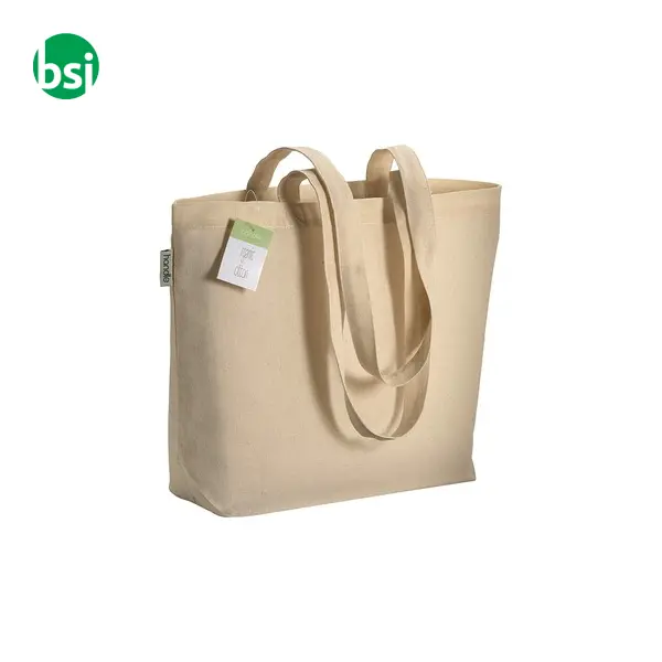 Shopping bag 40x30x10 | organic cotton | BERENICE -  6