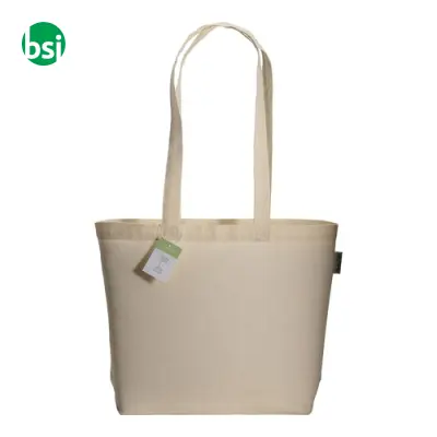 Shopping bag 40x30x10 | organic cotton | BERENICE - Immagine 2