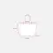 Shopping bag 40x30x10 | organic cotton | BERENICE - Anteprima 4