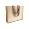 Canvas and Juta shopping bag with gusset at the base IDA - Anteprima 2
