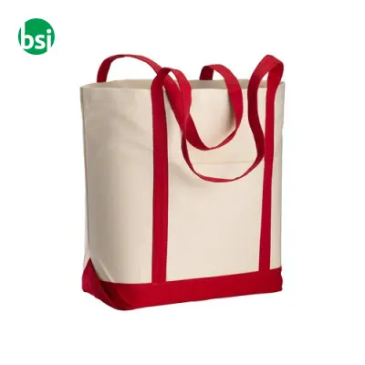 Shopping bag 50x38x18 | natural cotton | FILIPPA - Immagine 2