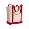 Shopping bag 50x38x18 | natural cotton | FILIPPA - Anteprima 2