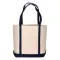 Shopping bag 50x38x18 | natural cotton | FILIPPA - Anteprima 7