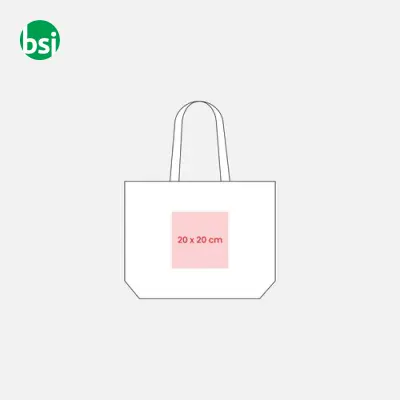 Shopping bag 40x35x12 | laminated non woven | ILEANA - Immagine 4