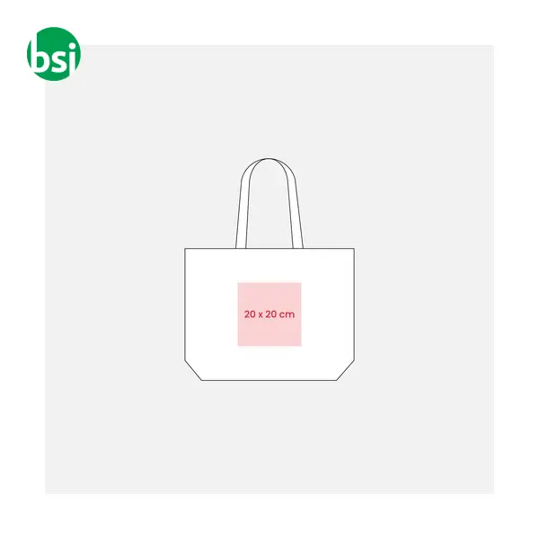Shopping bag 40x35x12 | laminated non woven | ILEANA -  16