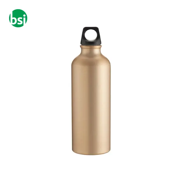 Water bottle 500 ml | matt metalized | aluminium -  3