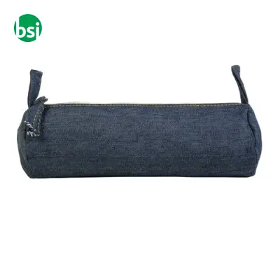 Beauty case | denim cotton | zipper closure - Immagine 2
