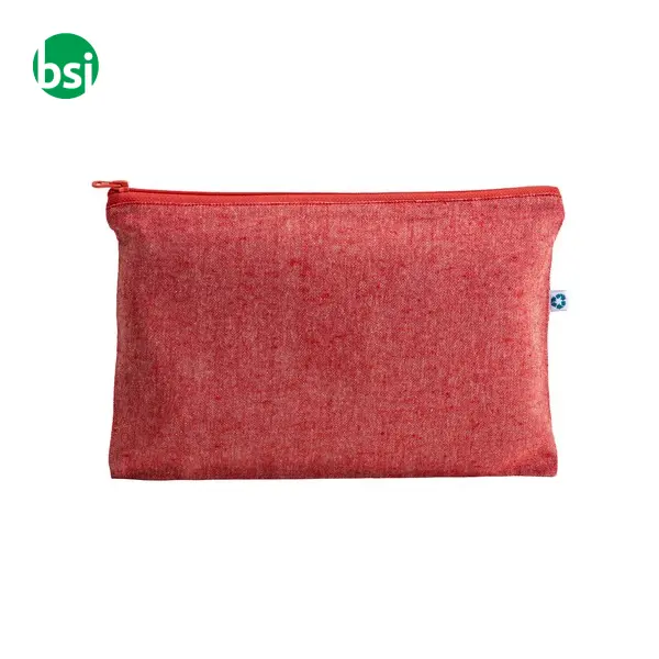 Beauty case | recycled cotton | zipper -  5