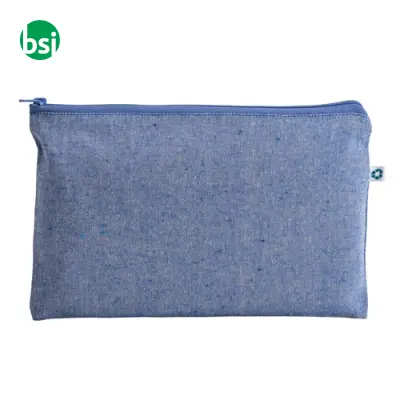 Beauty case | recycled cotton | zipper - Immagine 4