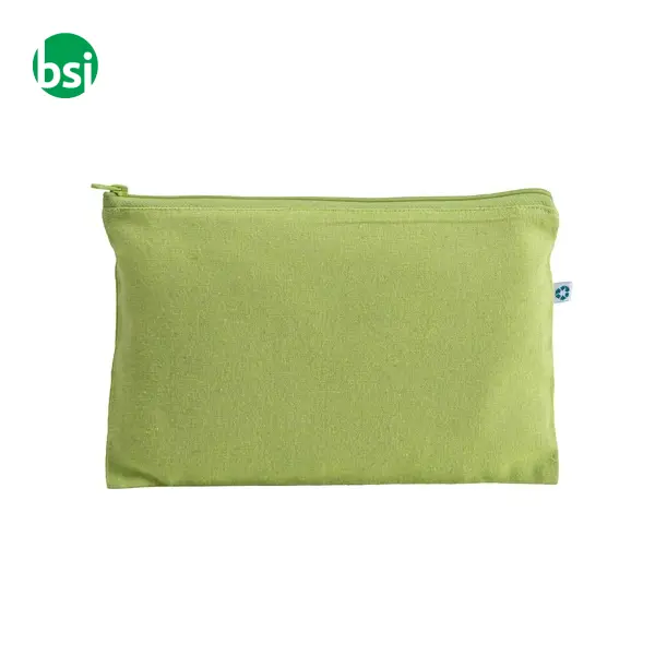 Beauty case | recycled cotton | zipper -  2